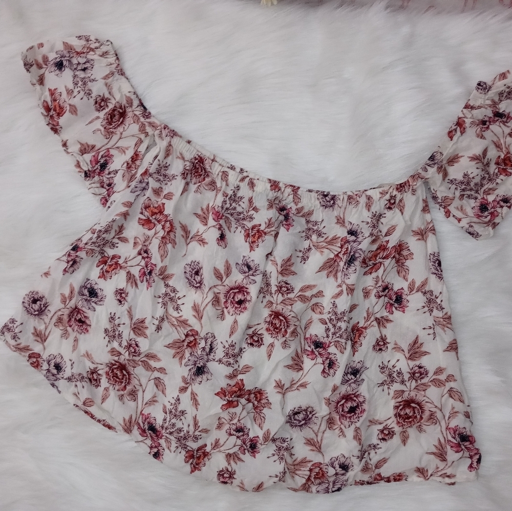 American eagle outfitters womens off shoulder top - Picture 6 of 7